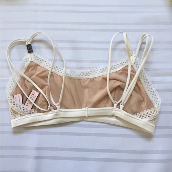 New Victoria's Secret Strappy Crochet Bralette - Picture 6 of 8